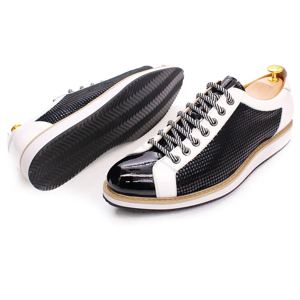 Mens Black Patent Leather Shoes