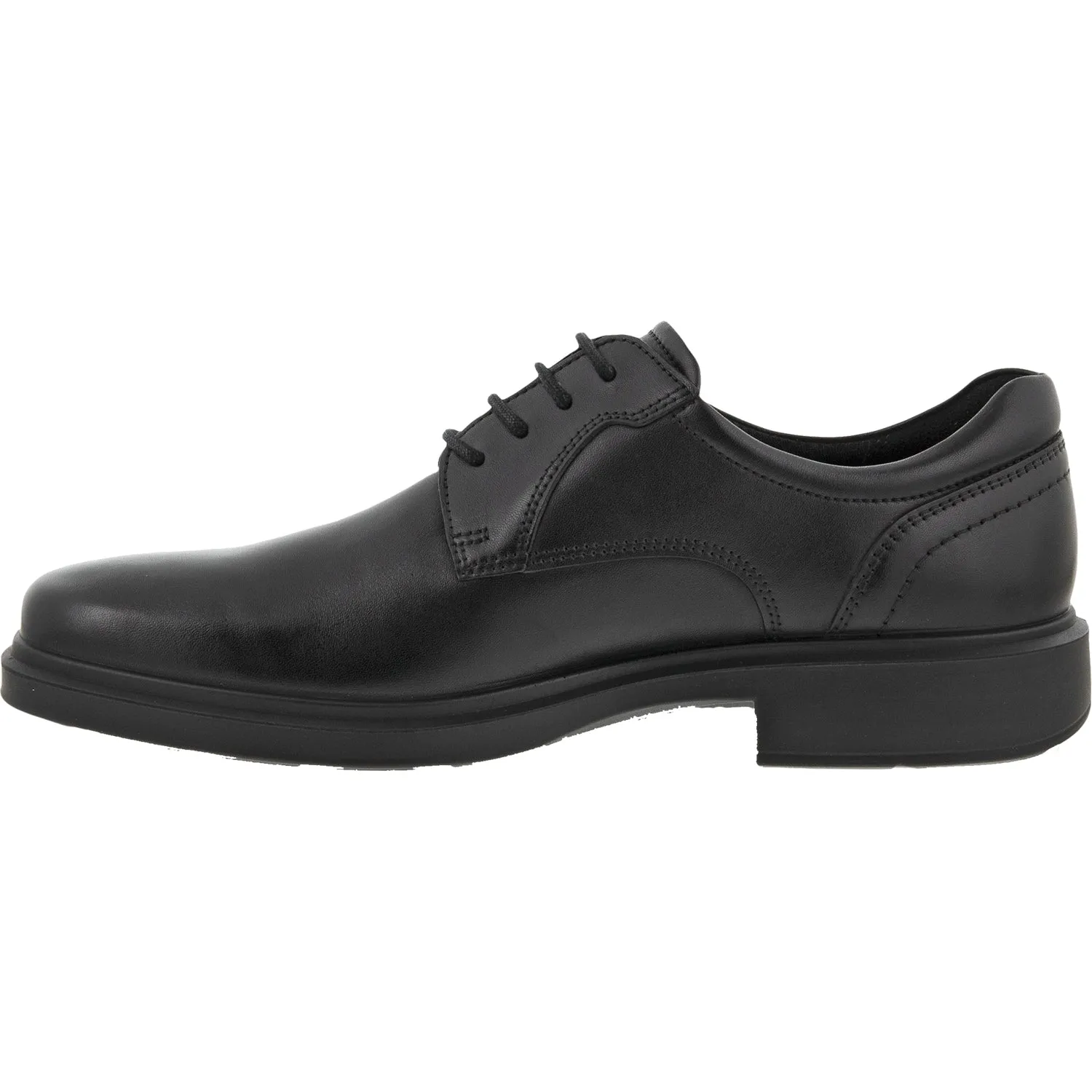 Men's Ecco Helsinki 2.0 Plain Toe Tie Black Leather