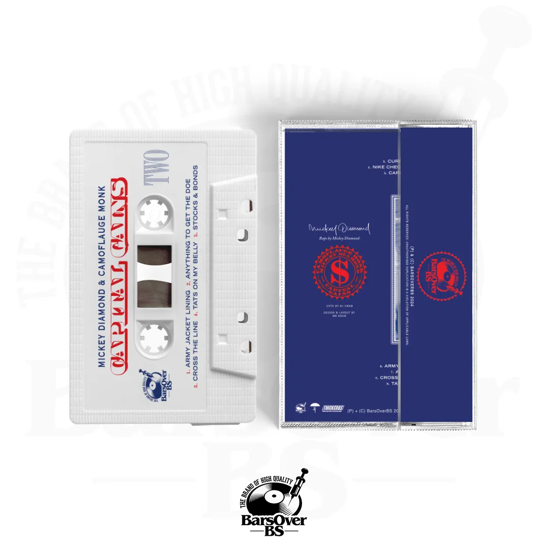 Mickey Diamond x Camoflauge Monk - Capital Gains Alt Cover (Cassette Tape)(ONE HOUR ONLY)