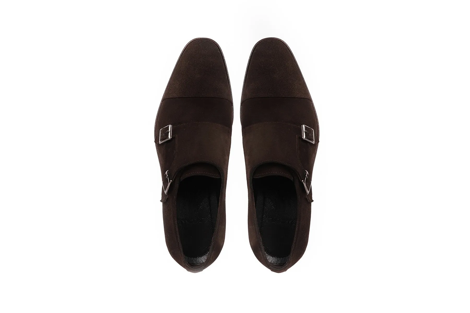Mico Cap Toe Suede Double Monk