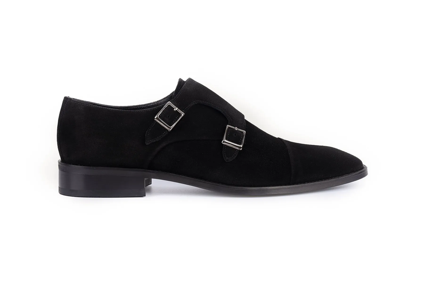 Mico Cap Toe Suede Double Monk