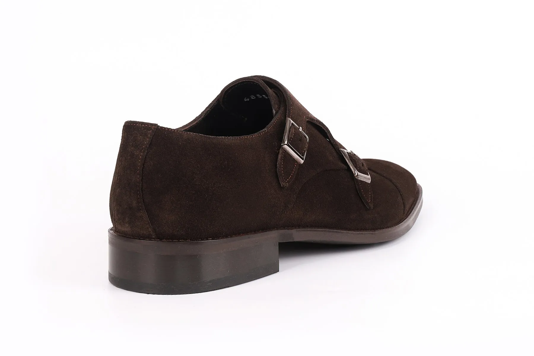 Mico Cap Toe Suede Double Monk