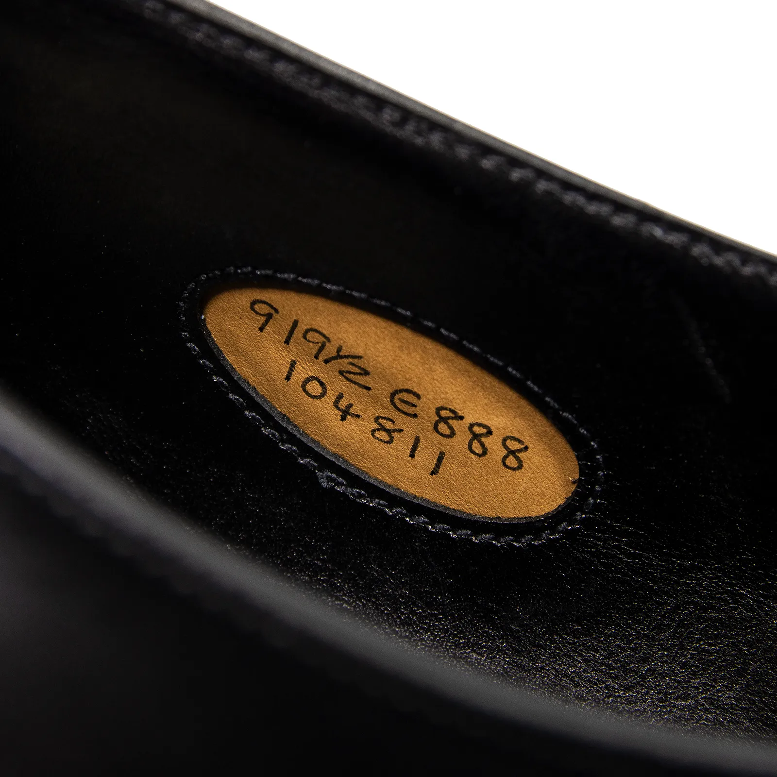 NIB $1585 Edward Green Ashby E888 Black Calfskin Split Toe Monk Strap Shoes   Trees