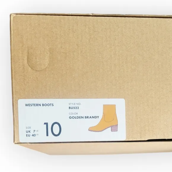NIB J. Crew Factory tan suede booties size 10