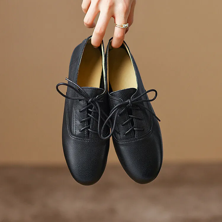 Off-White Black Lace-up Oxford Shoes #001031