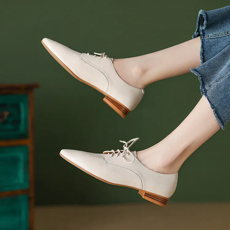 Off-White Brown Black Lace-up Derby Shoes #001069