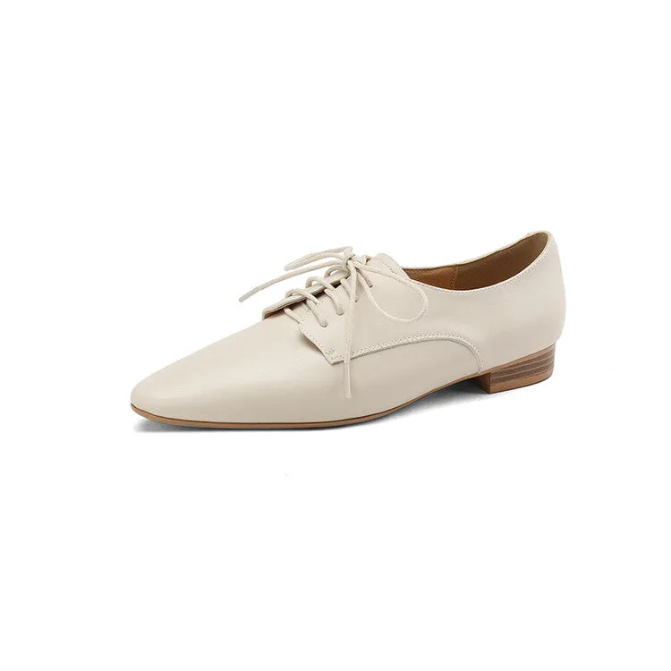 Off-White Brown Black Lace-up Derby Shoes #001069