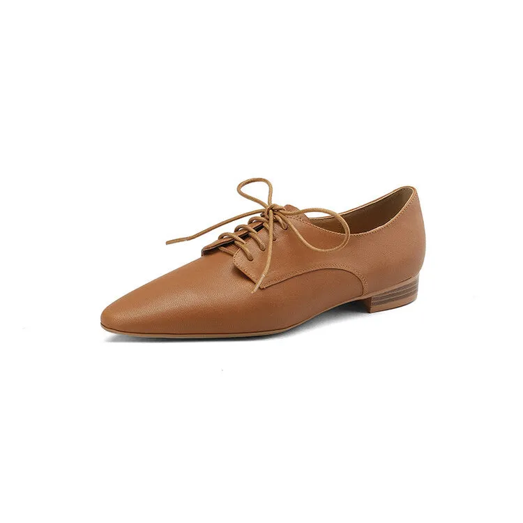 Off-White Brown Black Lace-up Derby Shoes #001069