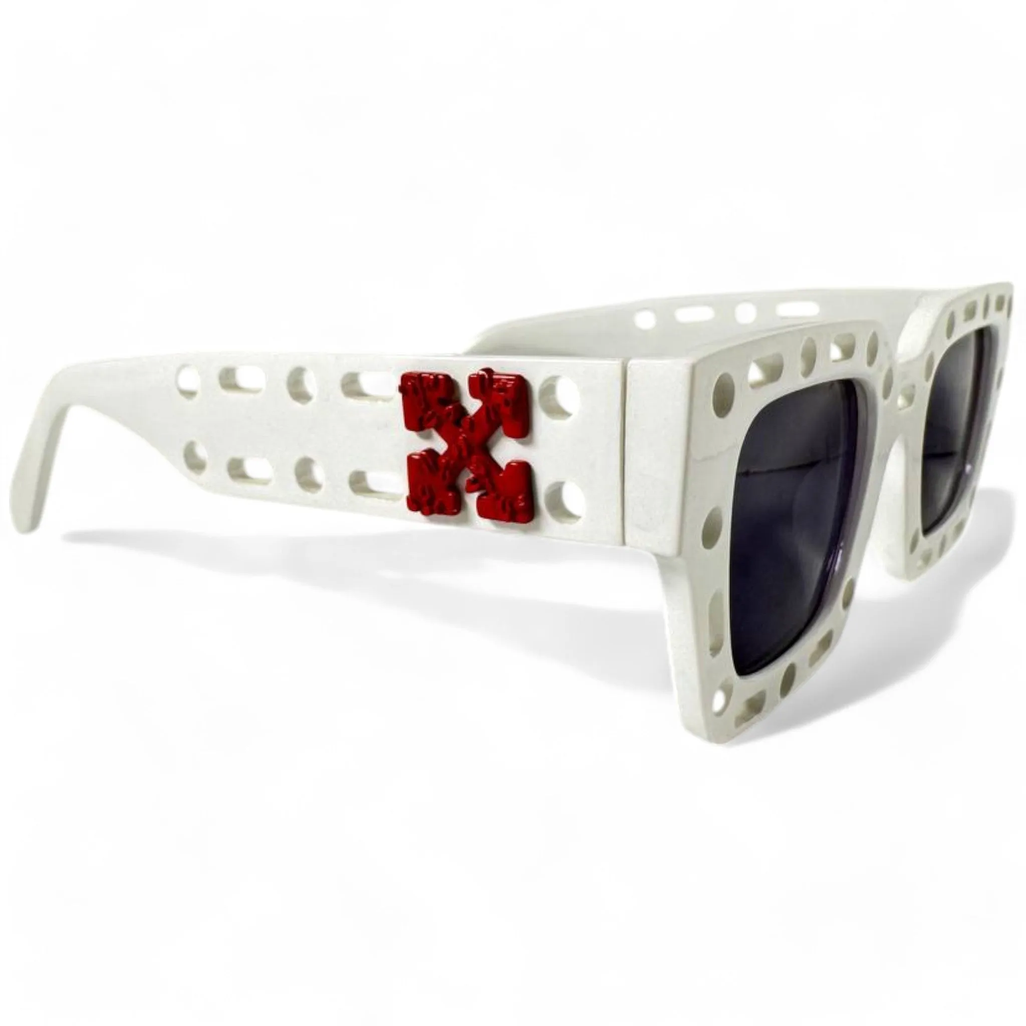 Off-White Perforated Sunglasses