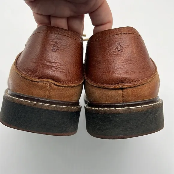 Olukai Walino Brown Leather Oxford Lace Up Shoes Men Size 11 BLEMISH