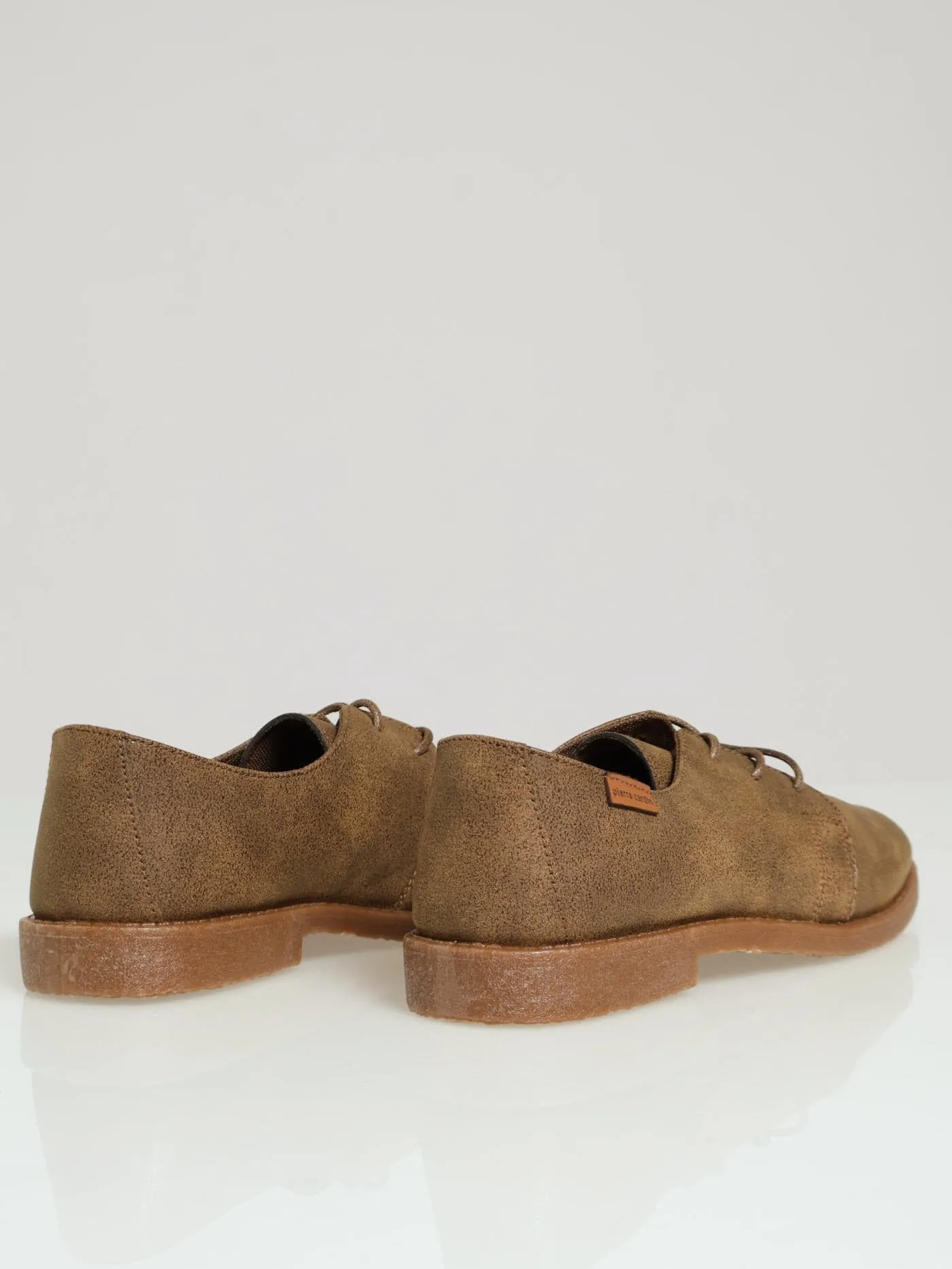Oxford Lace Up Shoe - Taupe