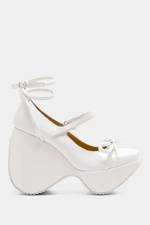 Paola Platforms - White