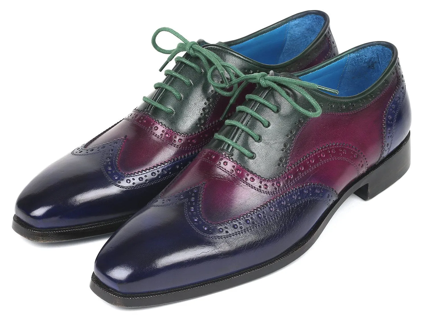 Paul Parkman Men's Wingtip Oxfords in Multiple Colors