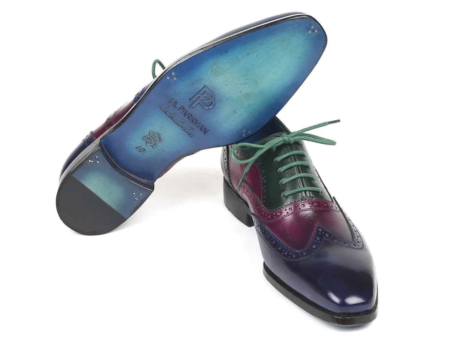 Paul Parkman Men's Wingtip Oxfords in Multiple Colors