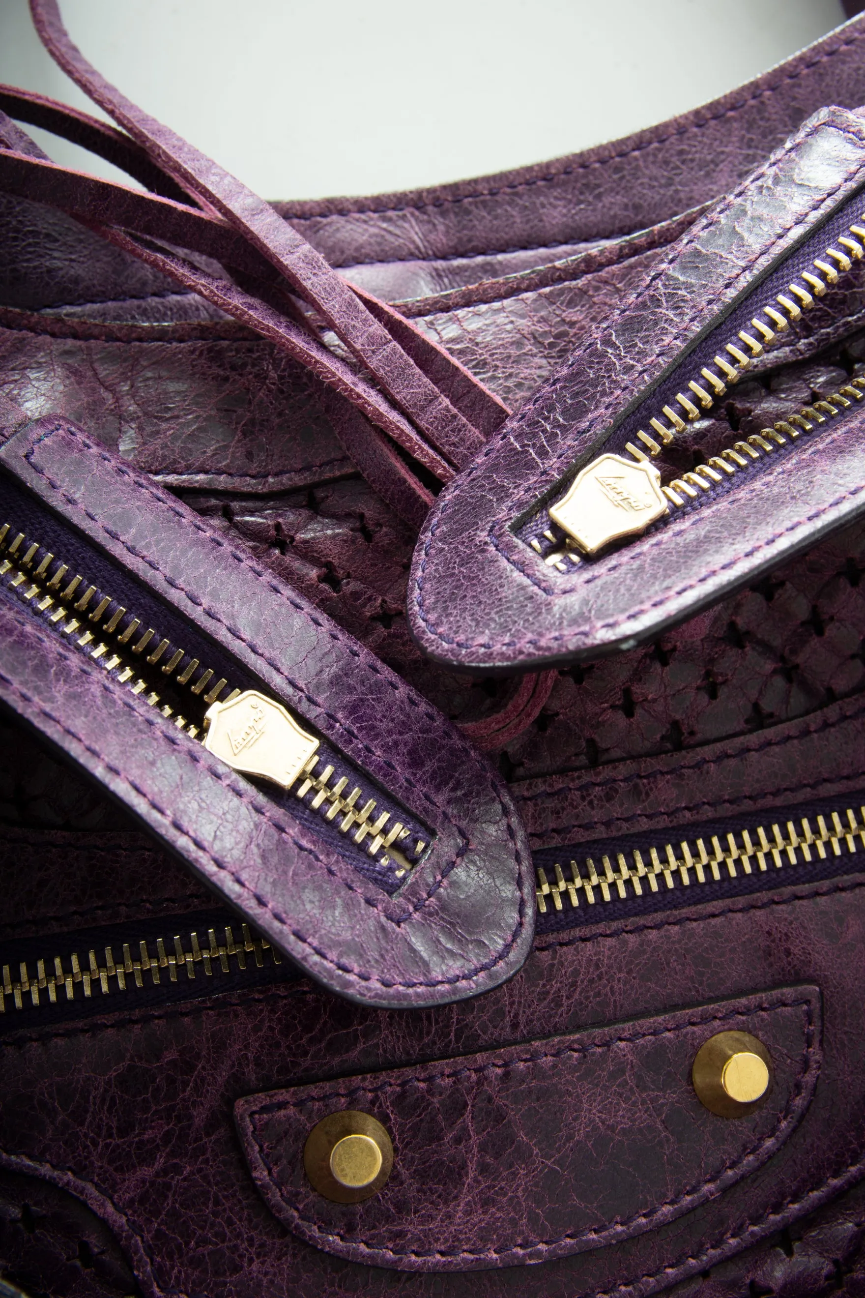 Perforated Motorcycle Bag