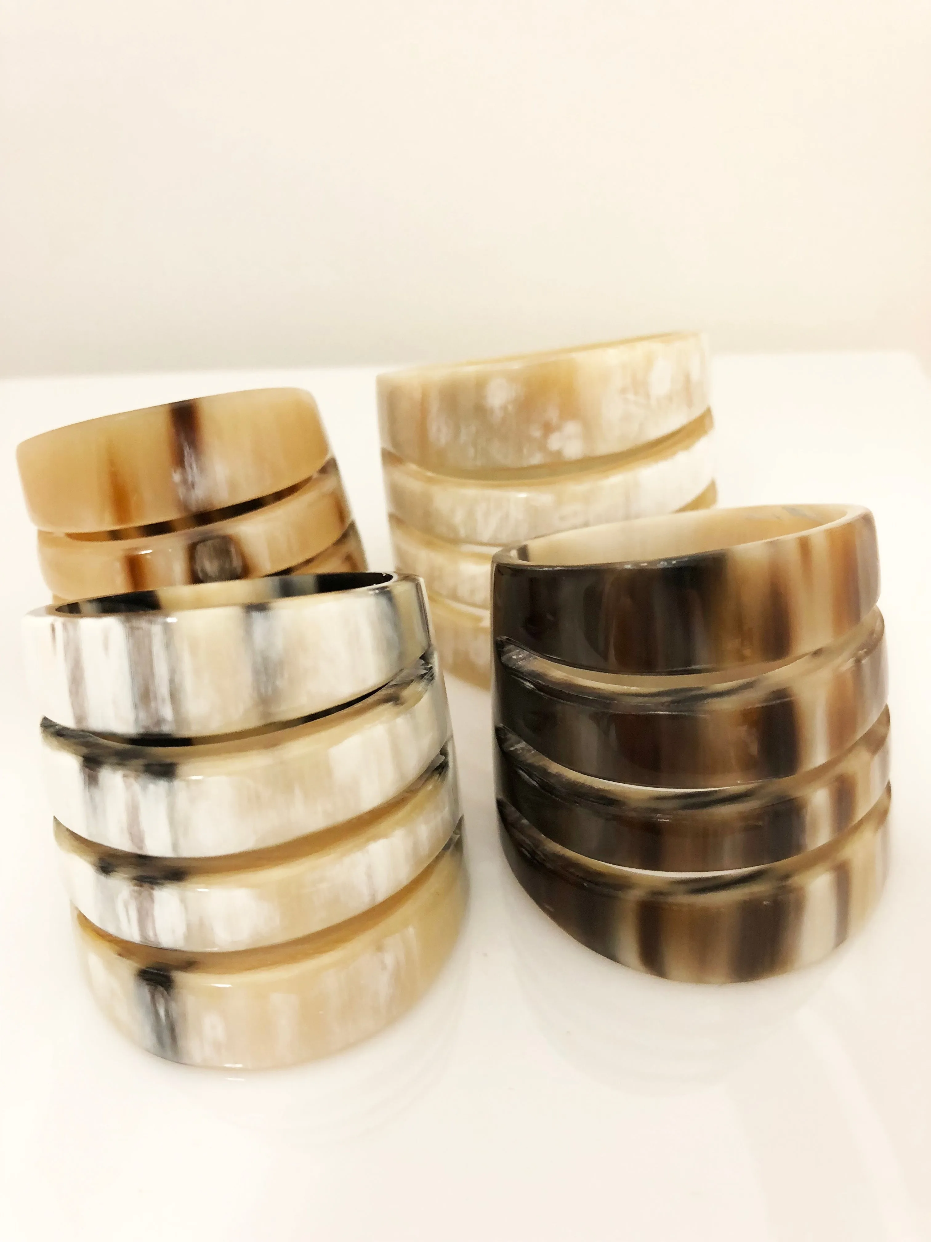 Perforated Napkin Ring Set