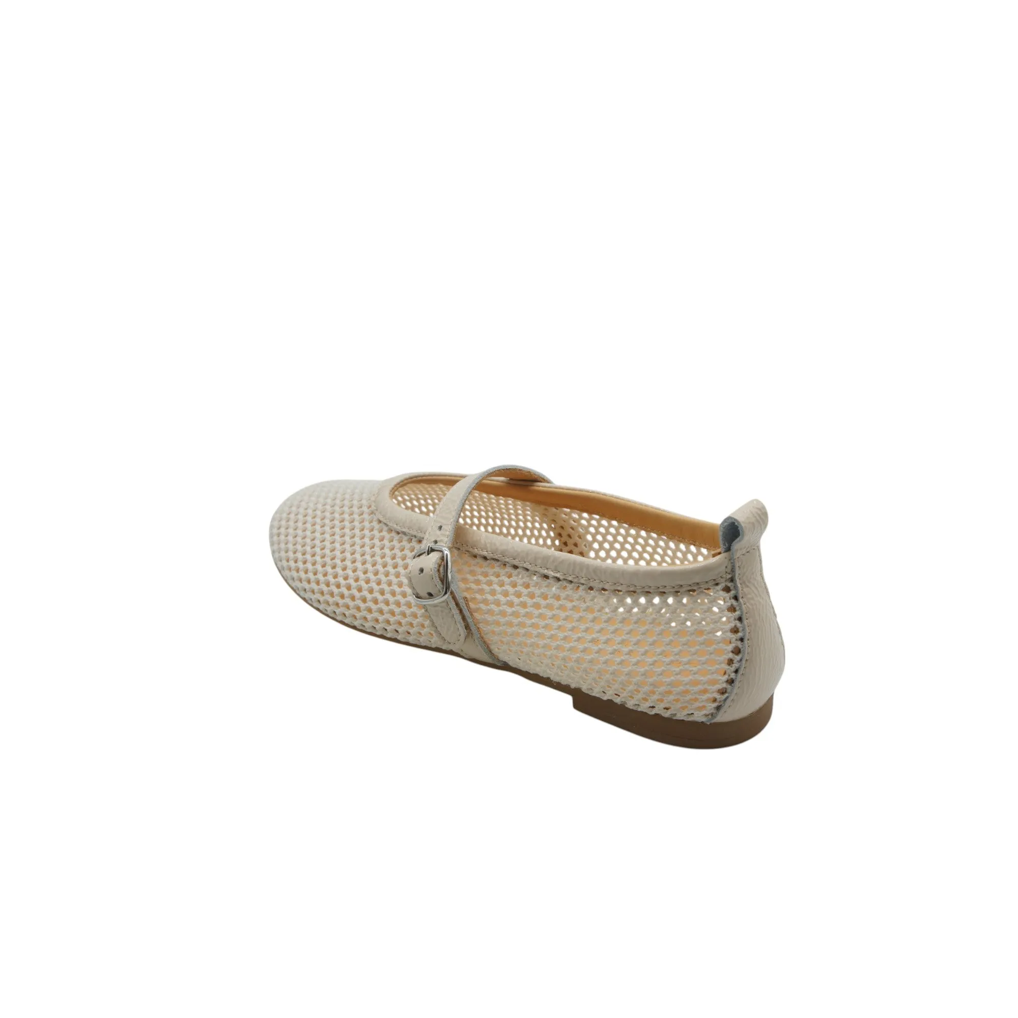 Perforated Suede Ballerina D791/14