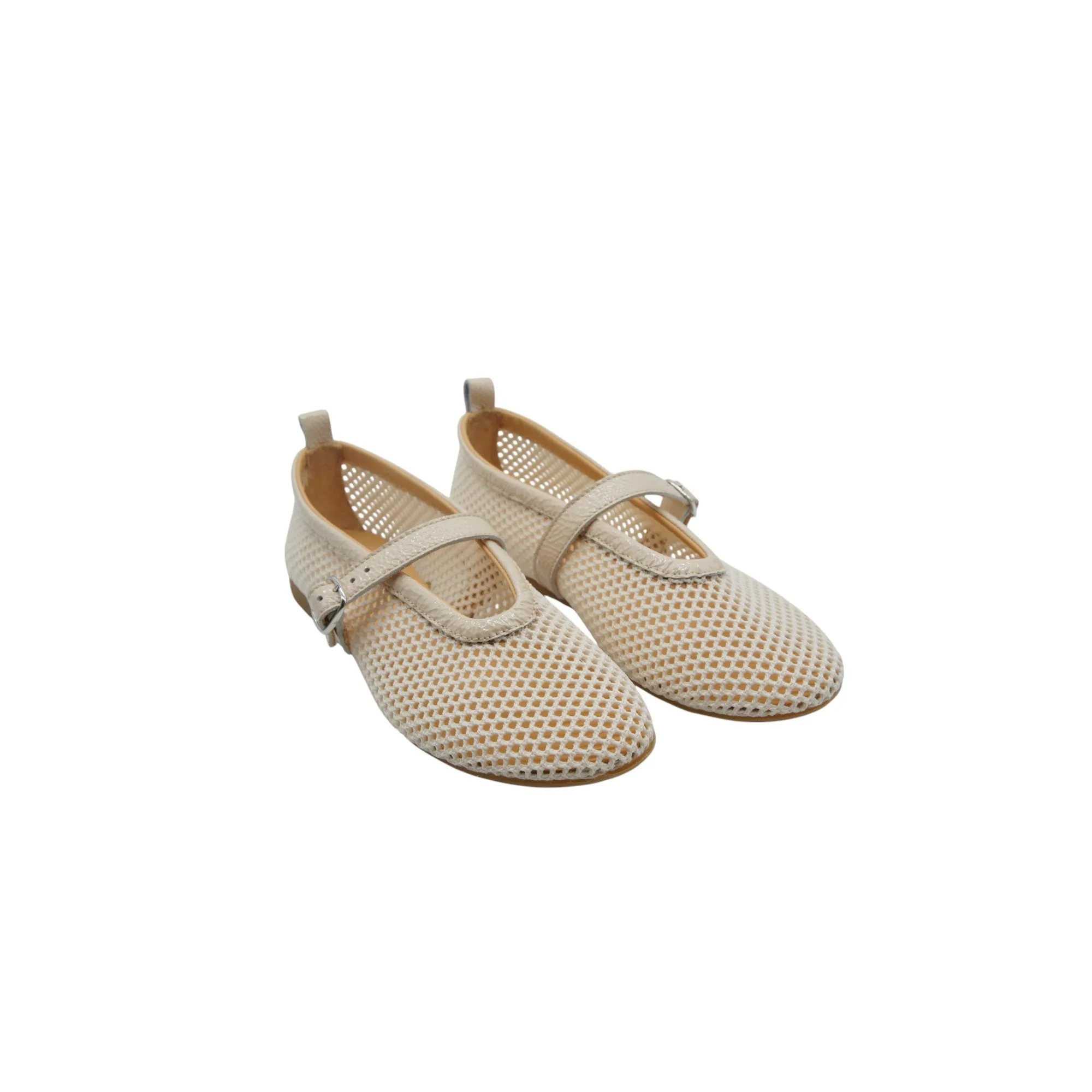 Perforated Suede Ballerina D791/14