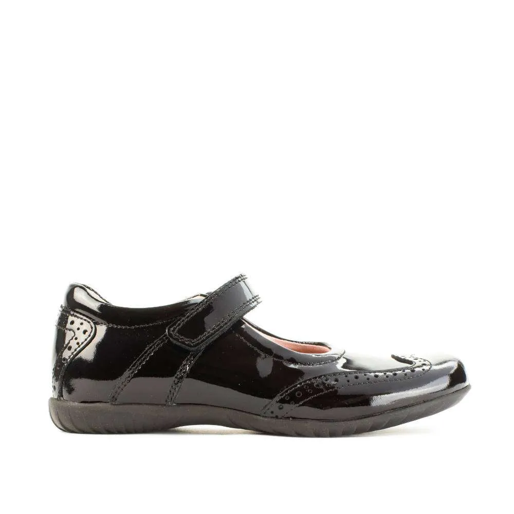 Petasil School Shoes | Expo | Black Patent