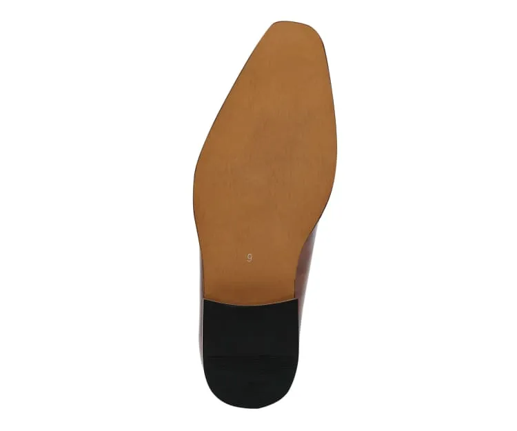 Piedmont Men’s Cap Toe Oxford Black Leather Shoes