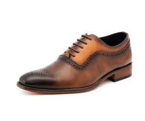 Piedmont Men’s Cap Toe Oxford Black Leather Shoes