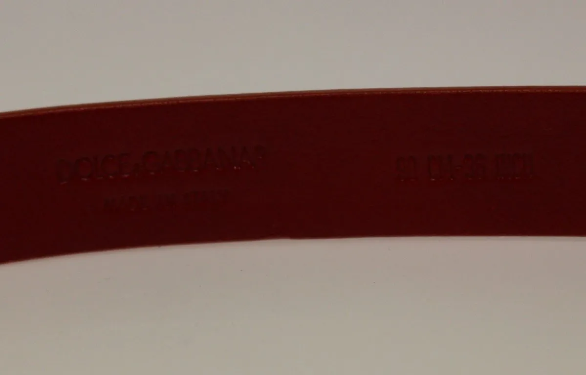 Pink Patent Leather Charm Belt