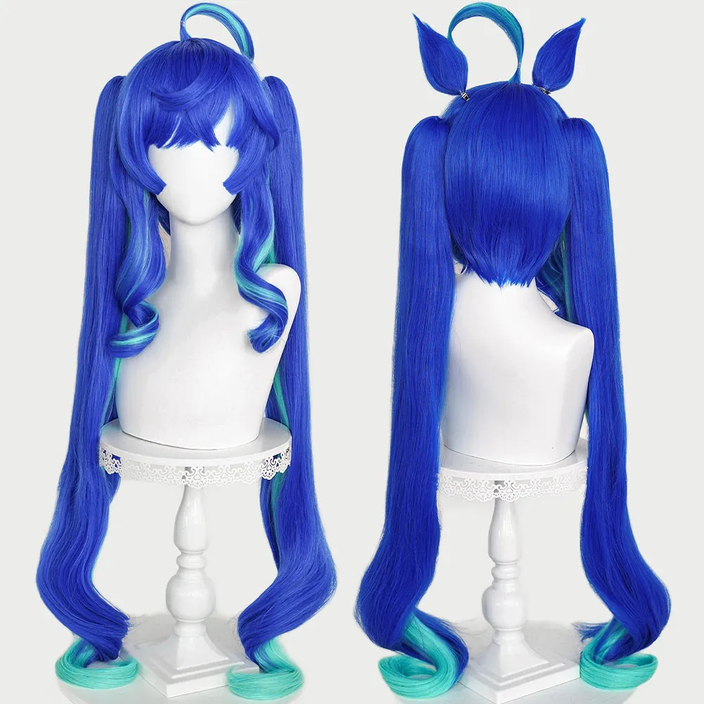 Pretty Derby - Twin Turbo Cosplay Wig Heat Resistant Synthetic Hair Carnival Halloween Party Props