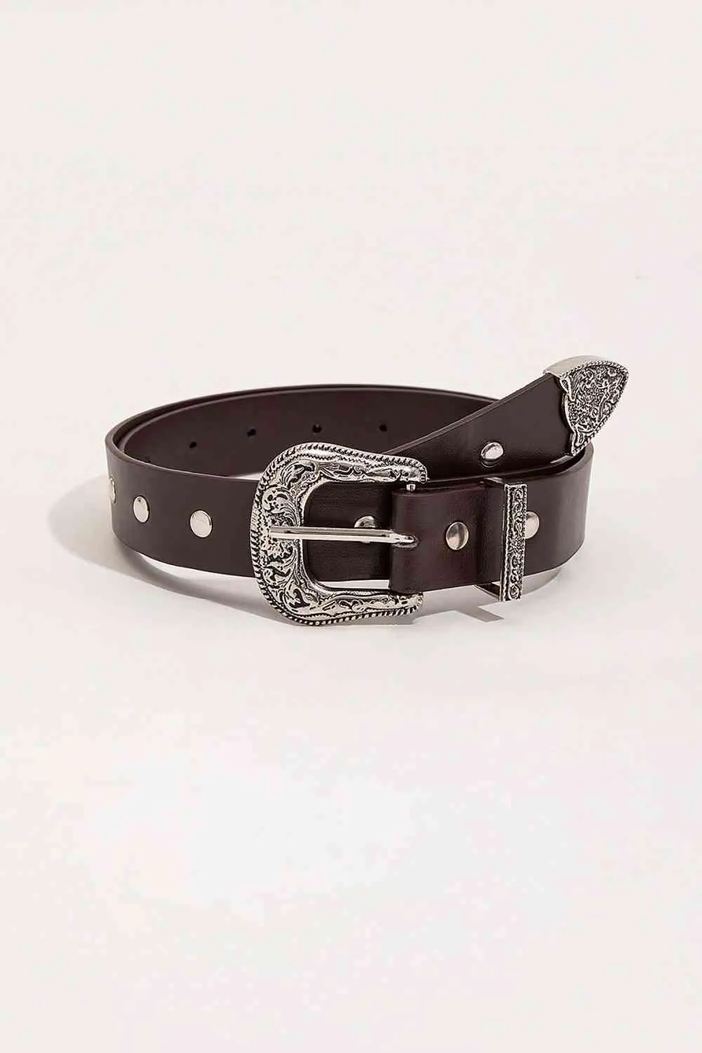 PU Leather Studded Belt