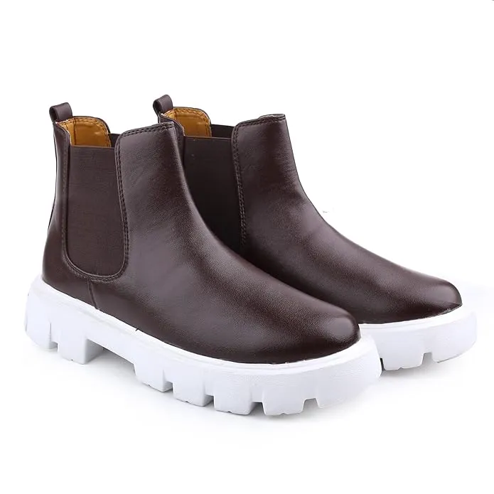 Pu Material Casual Chelsea Shoes -JonasParamount
