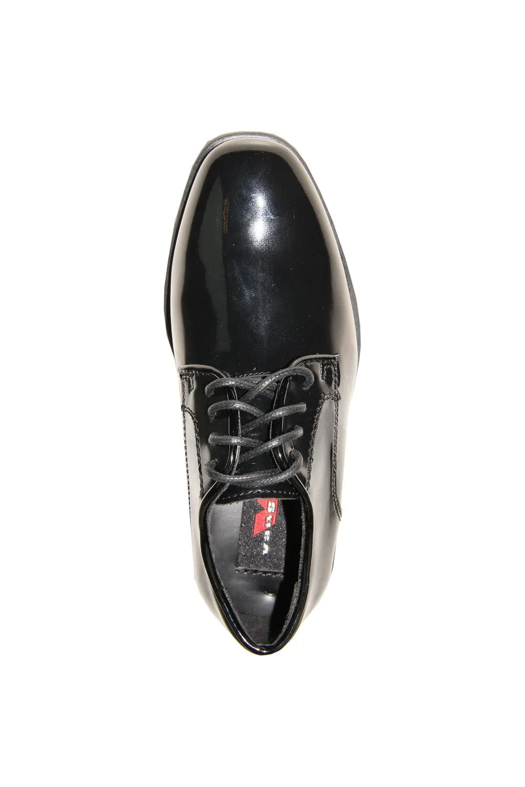 "Star" Kids Black Tuxedo Shoes