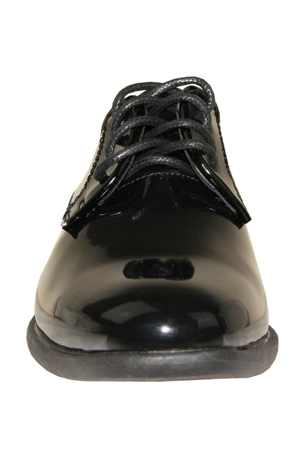 "Star" Kids Black Tuxedo Shoes