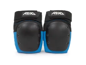 Rekd Ramp Knee Pads - Black/Blue