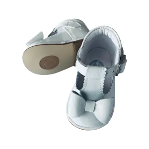 Sabina Girls White Patent Shoe