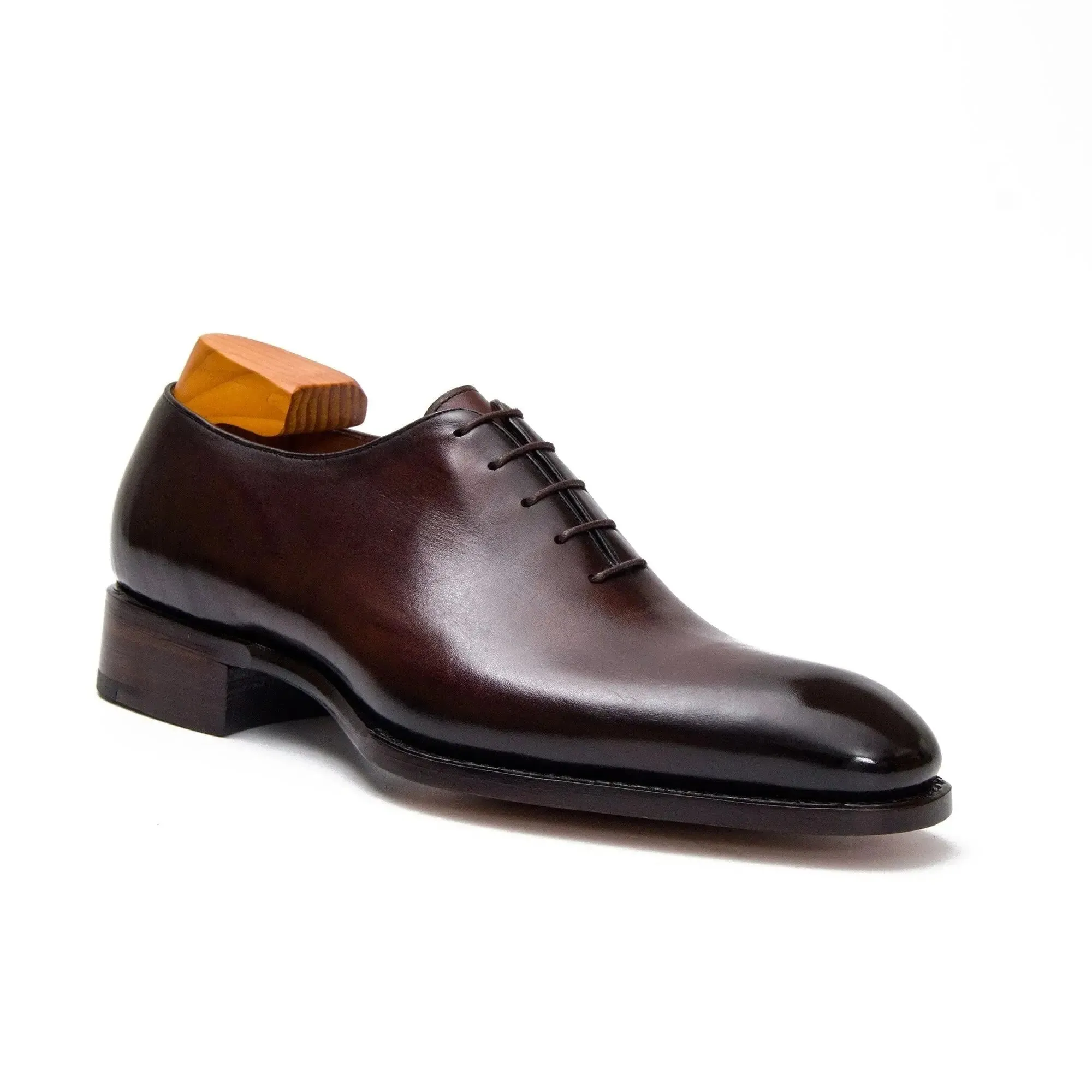 Seamless Goodyear Mens Coffee Oxford Dress Shoes
