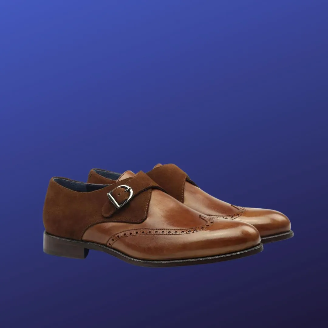 Single Monk - Suede & Leather