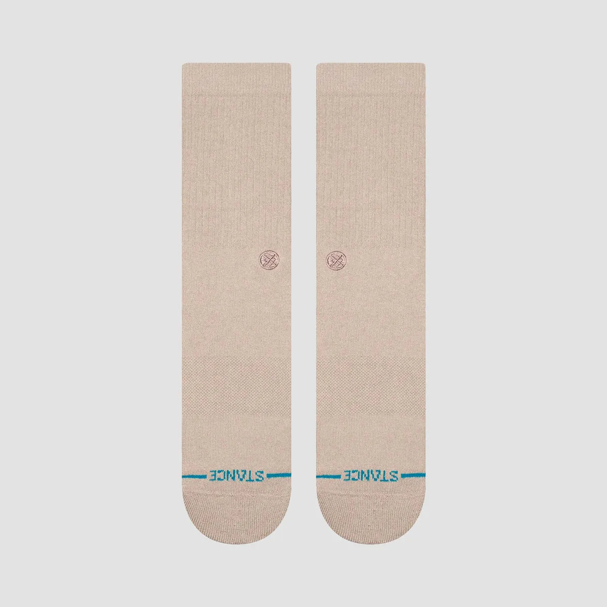 Stance Icon Crew Socks String Grey