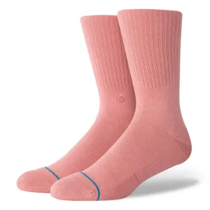 Stance Icon Socks - Rose Smoke/ Large