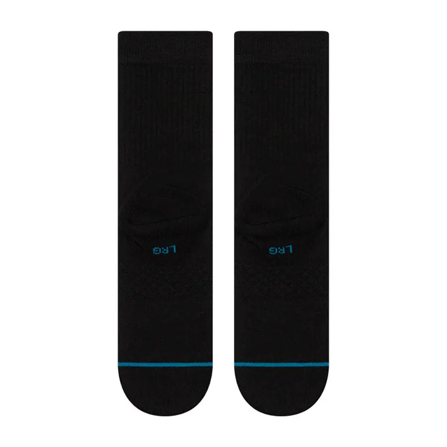 Stance Kids' Bones Crew Sock Black