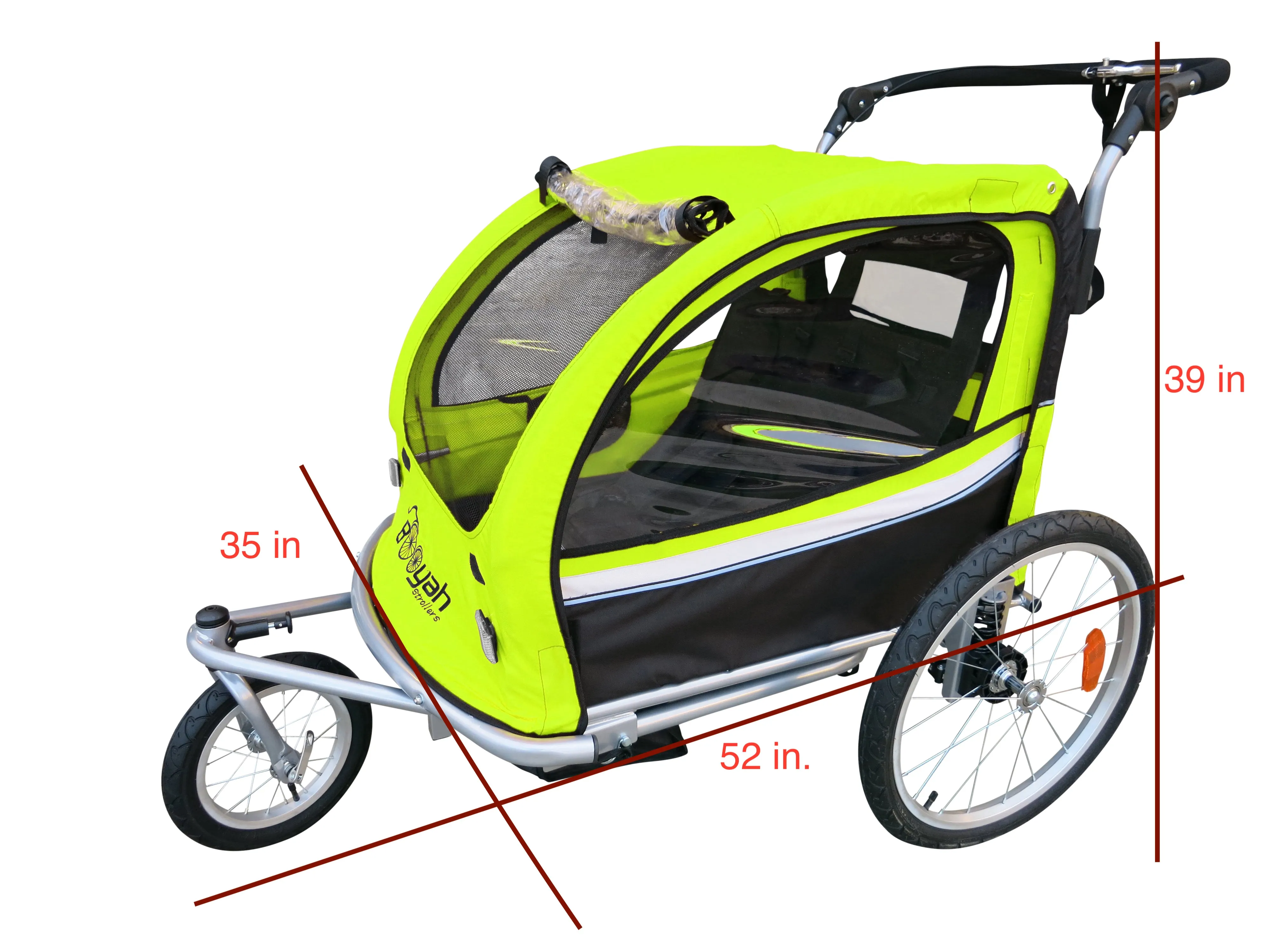 Stroller Cover for Child and Large Pet Stroller