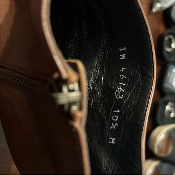 Stuart Weitzman booties 46763 size 10.5 Soft Leather Fall Winter‎ Women Boots