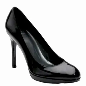 STUART WEITZMAN Platform Patent Leather Black Platform Stilettos Size 9