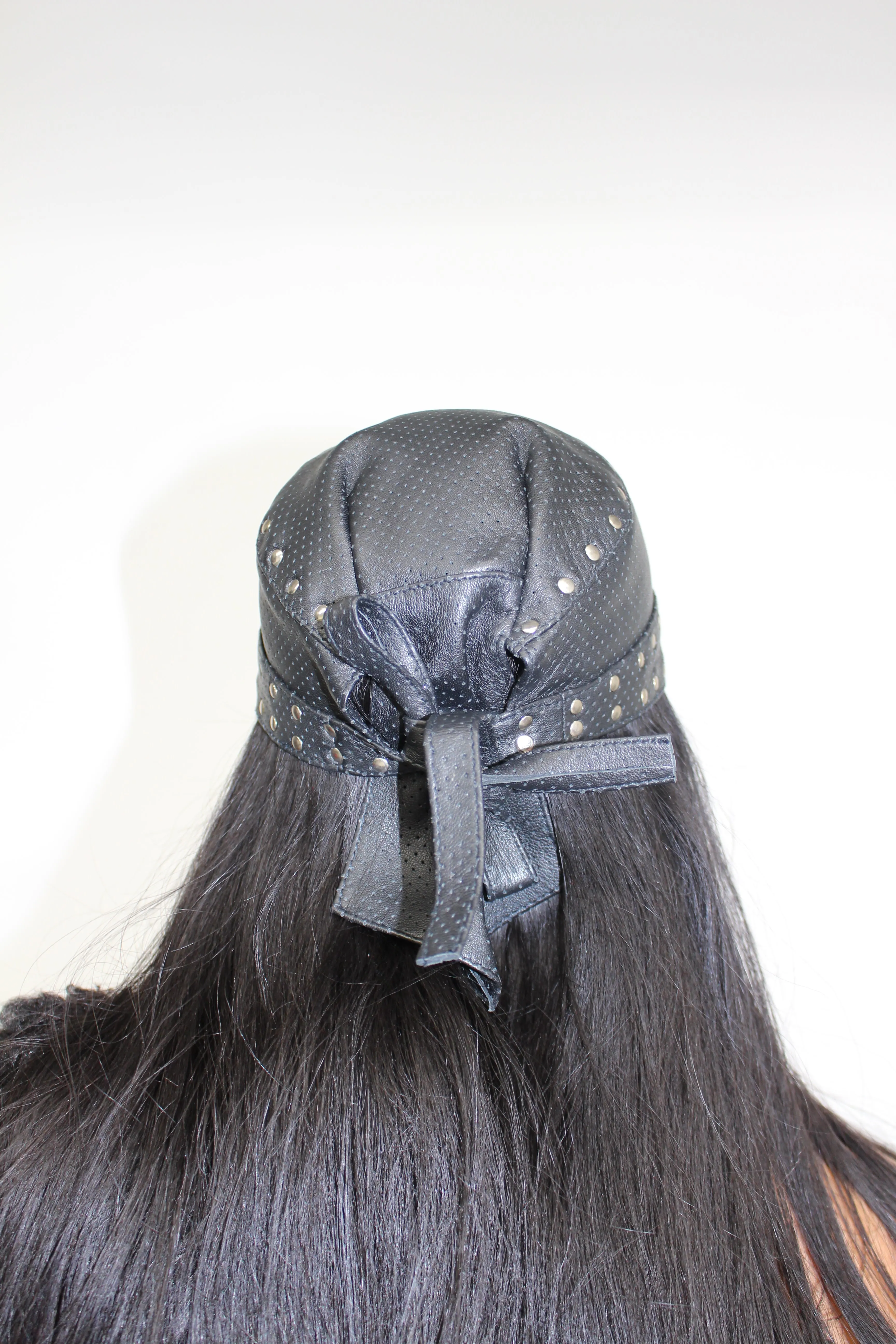 STUDDED LEATHER