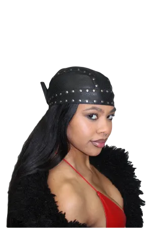 STUDDED LEATHER