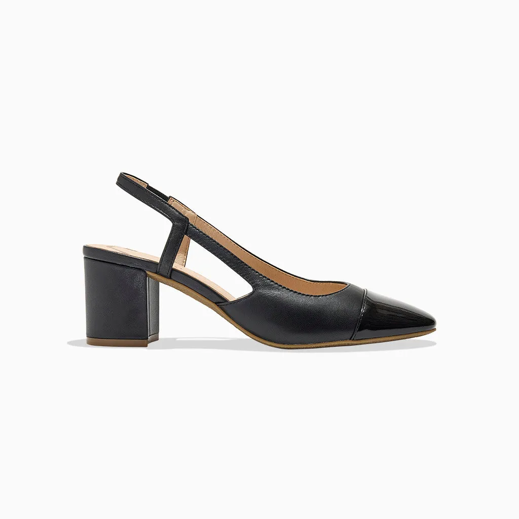 Summer Cap Toe Sling Back Heel