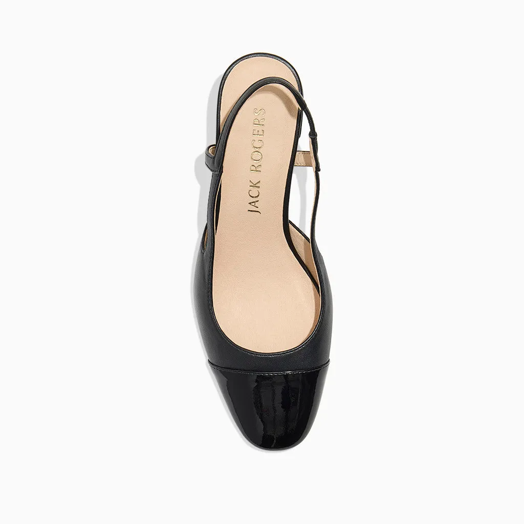 Summer Cap Toe Sling Back Heel