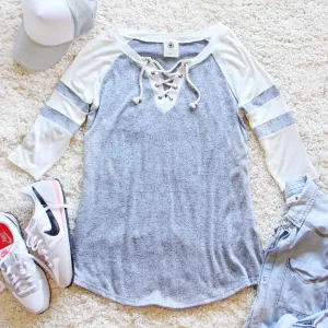 The Lace-up Tee