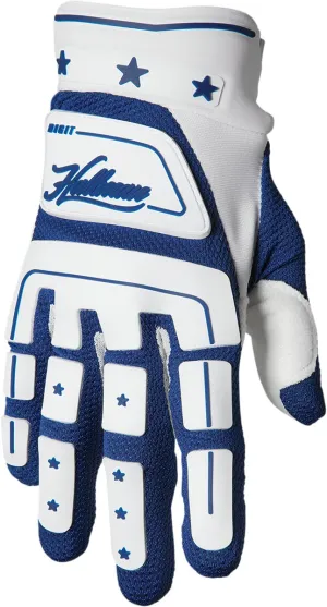 THOR Hallman Digit Gloves - White/Navy