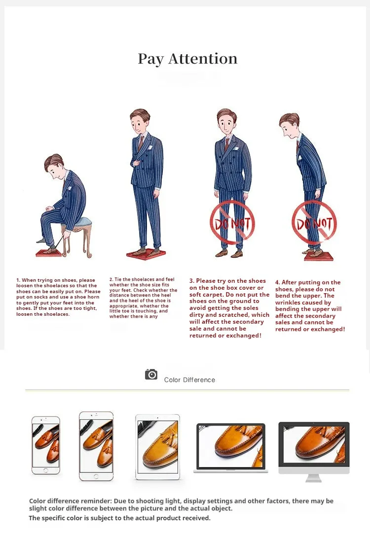 Top Layer Cowhide Men's Leather Shoes Formal Suit Wedding Shoes Men's Carving Brogue Cowhide Men's Business Leather Shoes25828