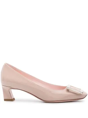 Trompette leather pumps