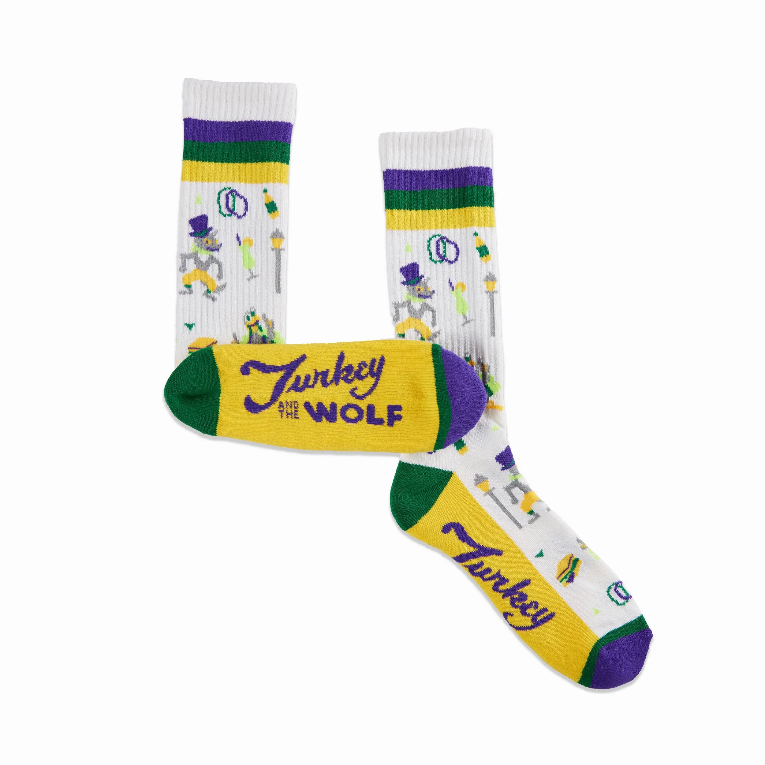Turkey and the Wolf Socks